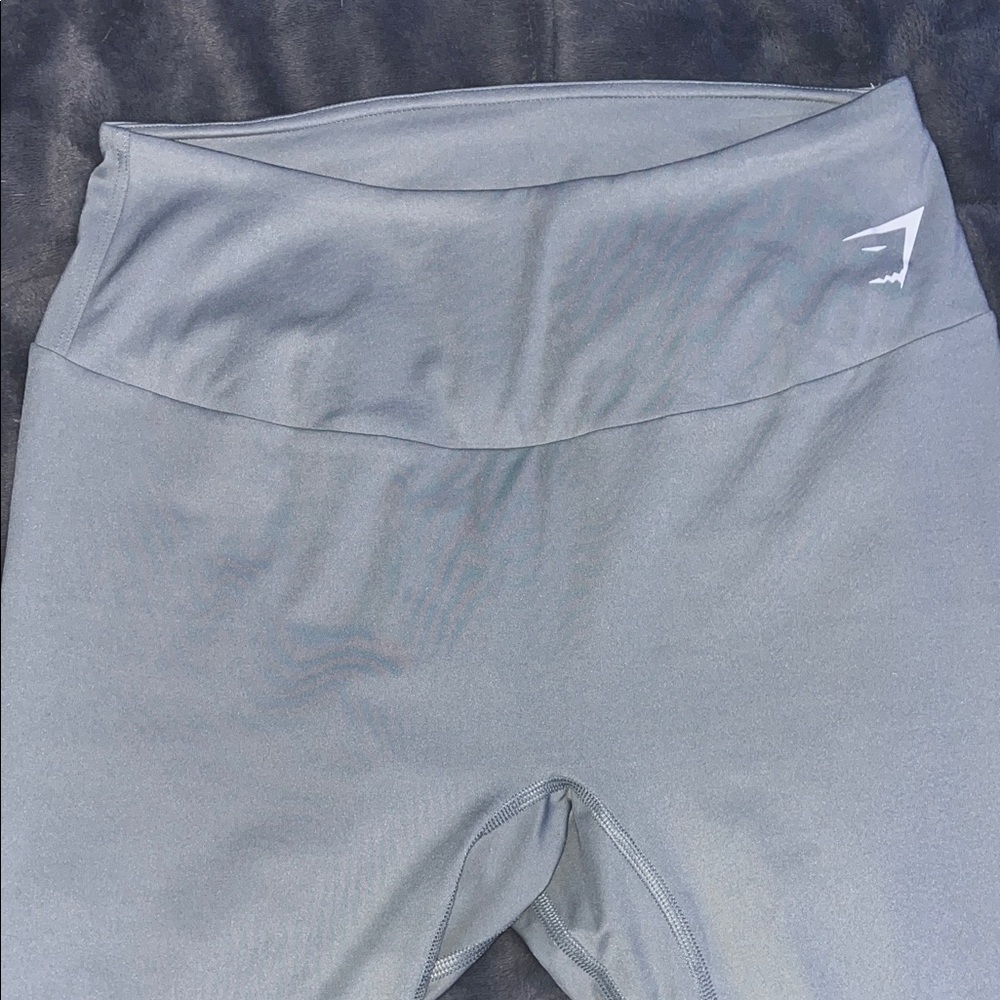 Gymshark Slate Gray High-Waisted Leggings 7/8”